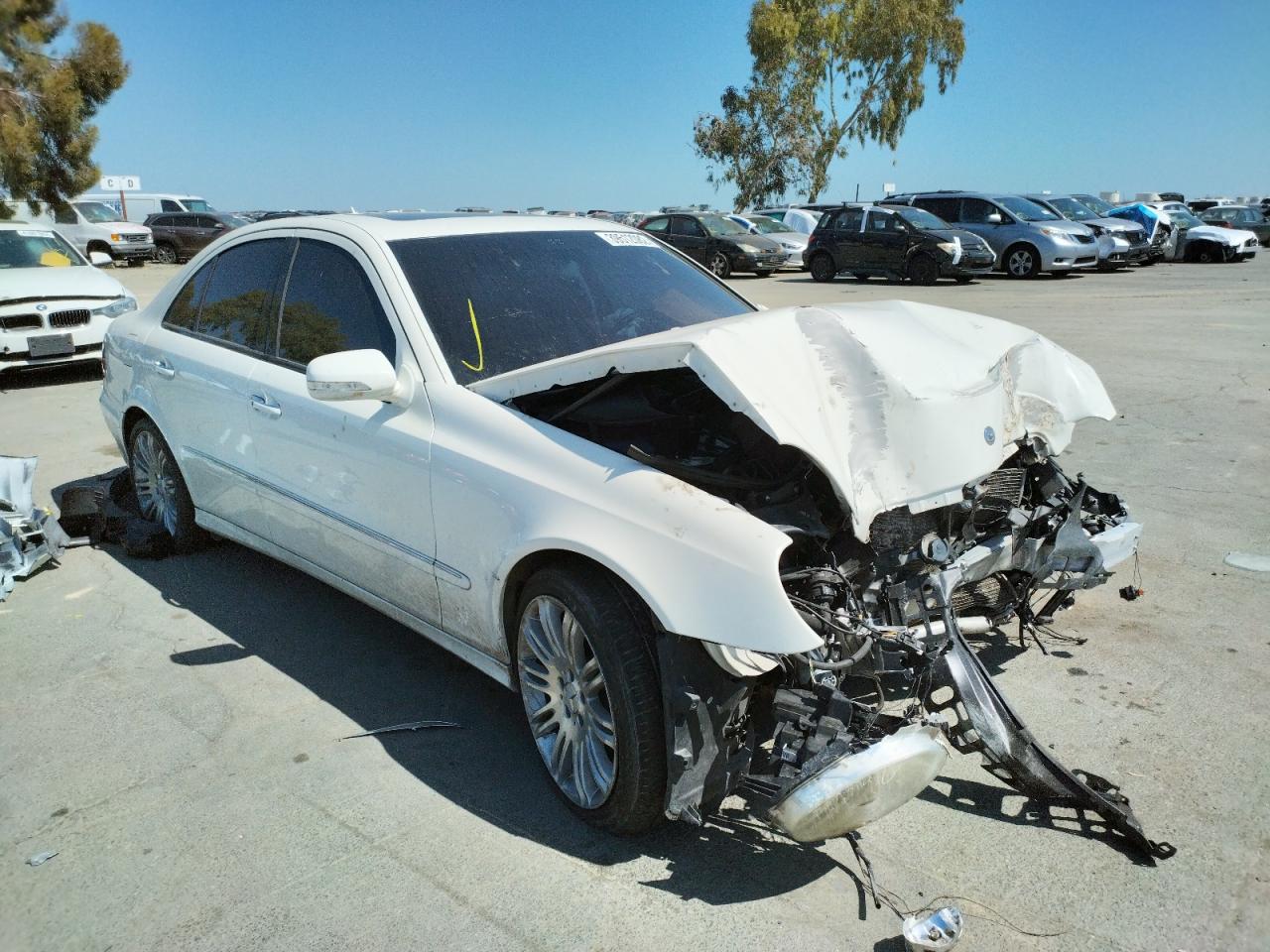 MERCEDES-BENZ E 350 2007 with VIN WDBUF56X77B072649 - Photo from auction