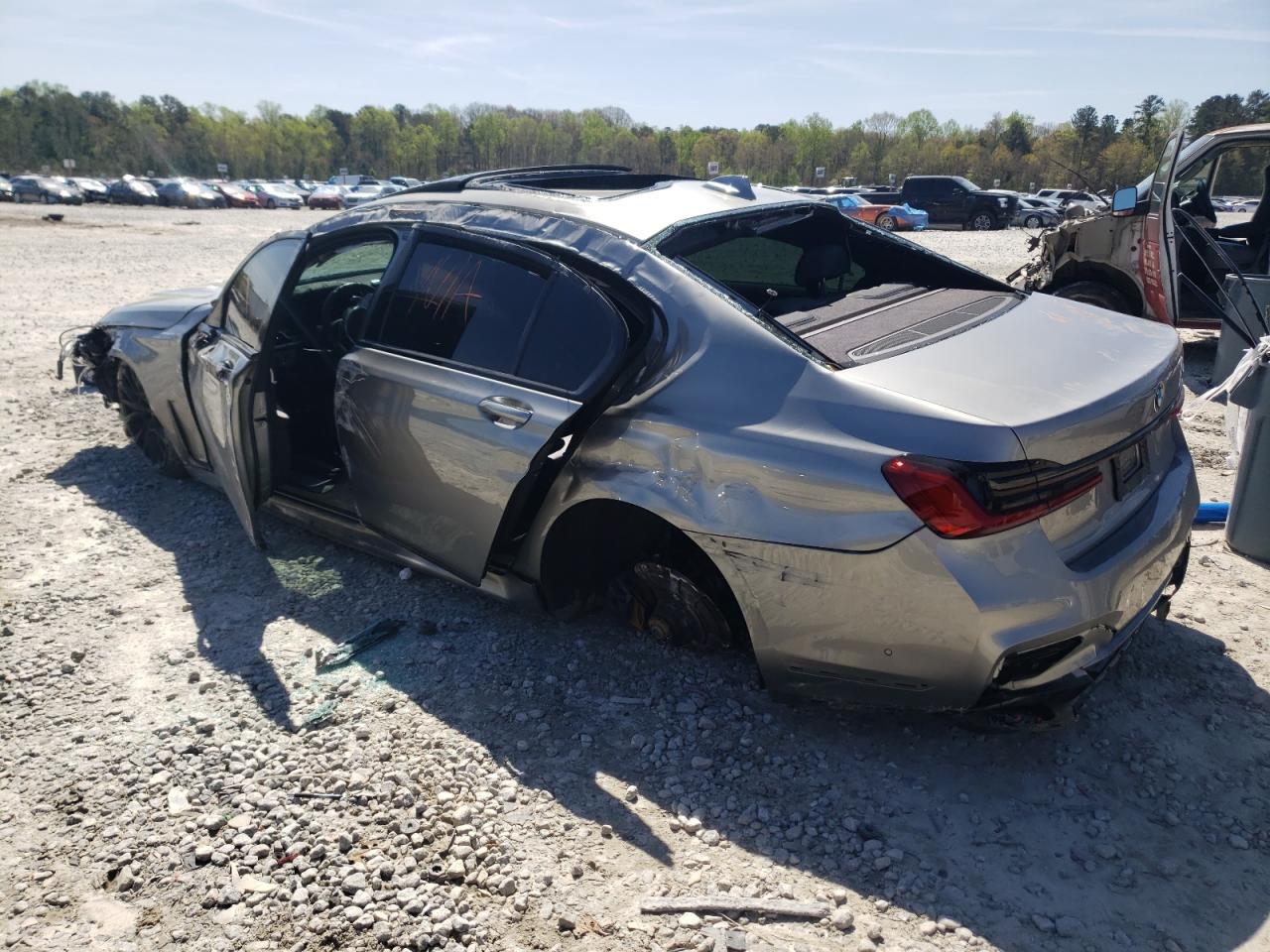 Photo 3 from auction – 2021 BMW 740 I with VIN WBA7T2C02MCF12022