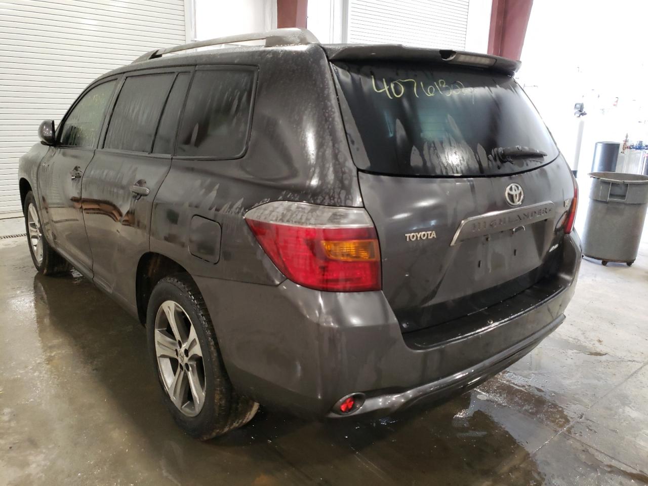 Photo 3 from auction – 2009 TOYOTA HIGHLANDER with VIN JTEES43A792122346