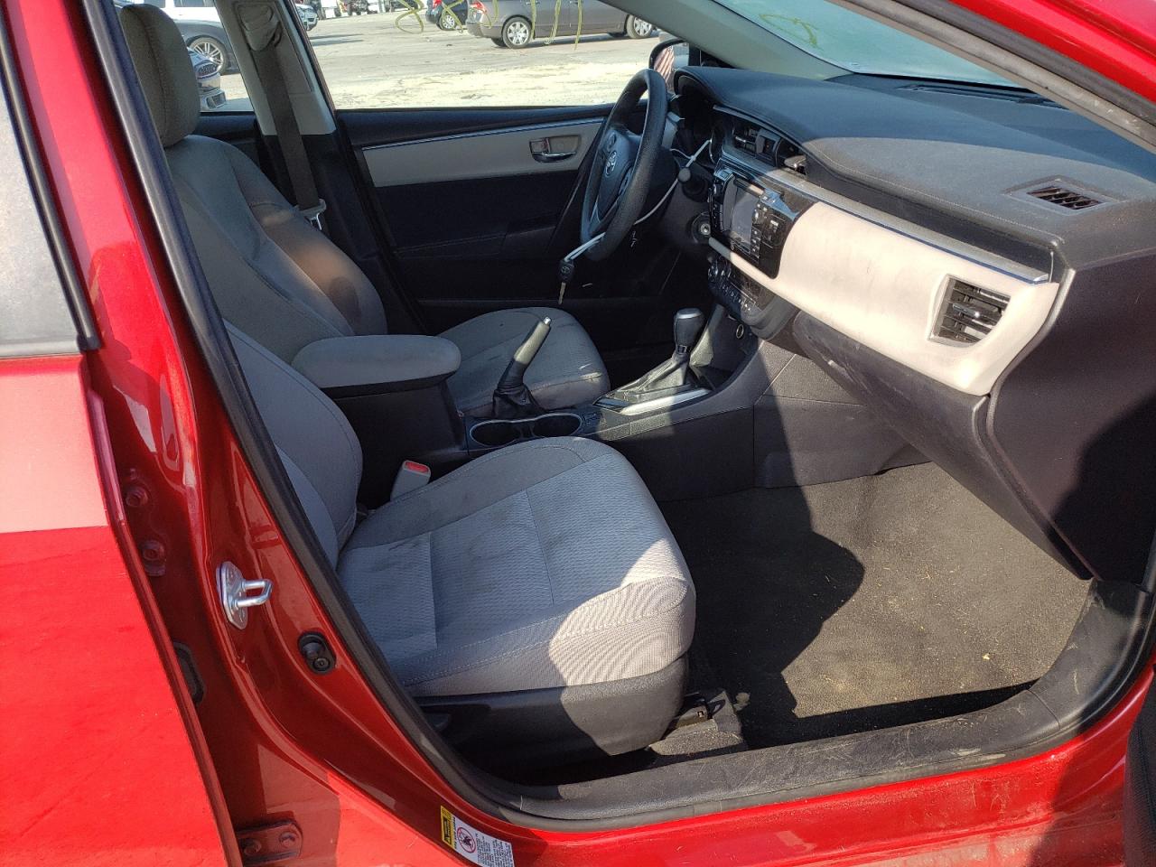 Photo 5 from auction – 2016 TOYOTA COROLLA L with VIN 2T1BURHE5GC542972