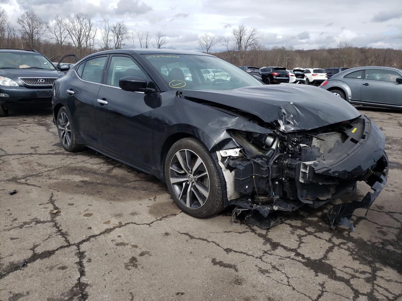 NISSAN MAXIMA S 2019 with VIN 1N4AA6AV4KC376383 - Photo from auction