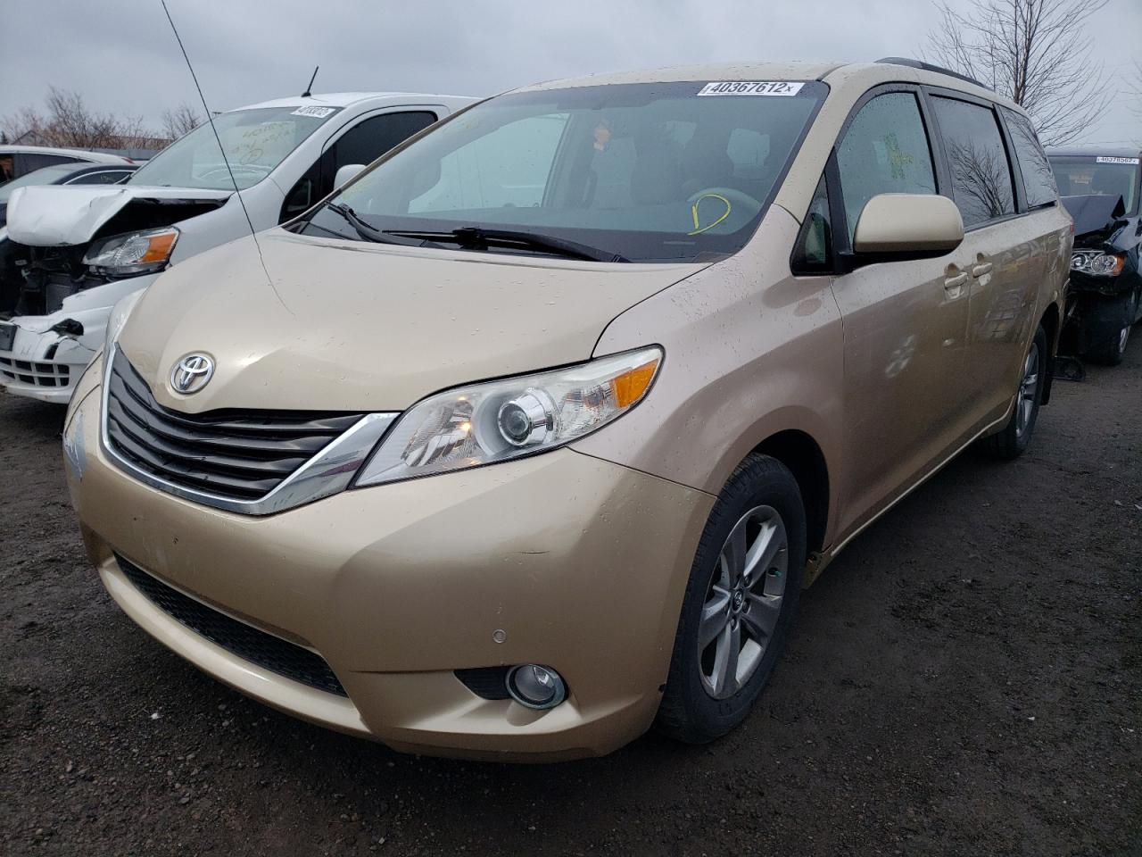Photo 2 from auction – 2012 TOYOTA SIENNA LE with VIN 5TDKK3DC2CS185775