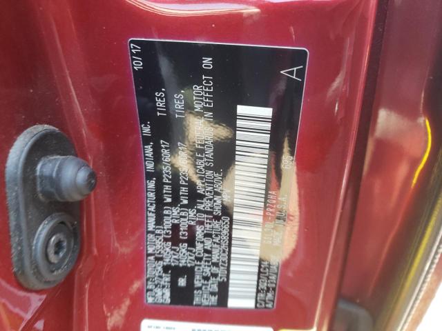 Photo 10 from auction – 2017 TOYOTA SIENNA XLE with VIN 5TDYZ3DC2HS896650