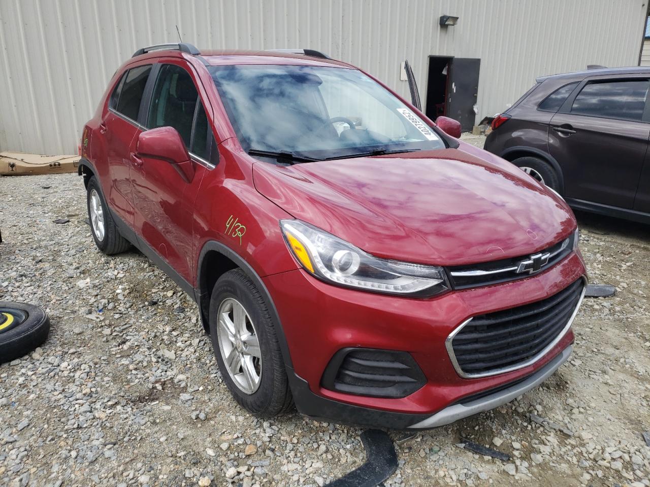 CHEVROLET TRAX 1LT 2019 with VIN 3GNCJLSB9KL299916 - Photo from auction