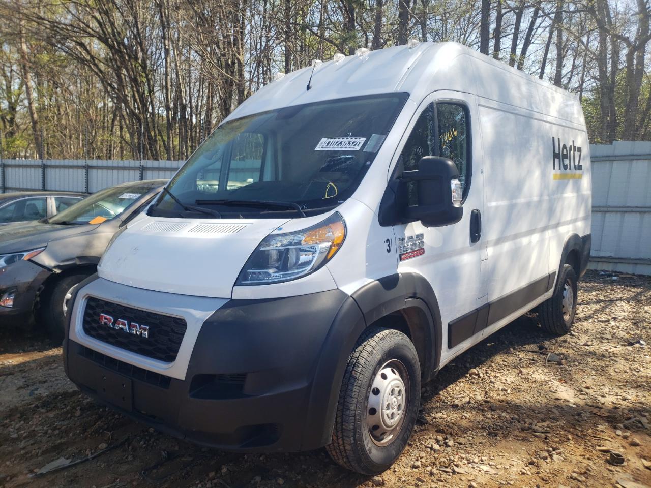 Photo 2 from auction – 2020 RAM PROMASTER with VIN 3C6TRVBG0LE103268