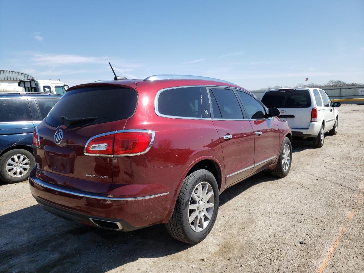 Photo 4 from auction – 2016 BUICK ENCLAVE with VIN 5GAKRAKD5GJ187584