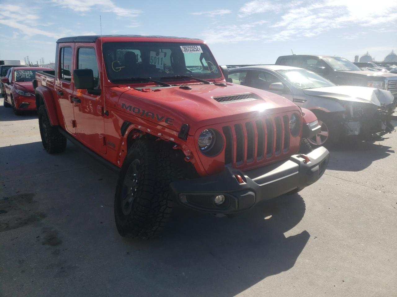 JEEP GLADIATOR 2021 with VIN 1C6JJTEG3ML615453 - Photo from auction