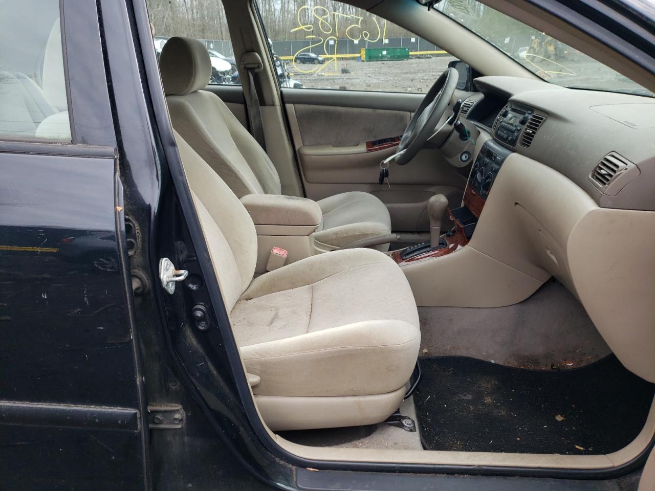 Фото 5 с аукциона – 2007 TOYOTA COROLLA CE с VIN 2T1BR32E67C806420
