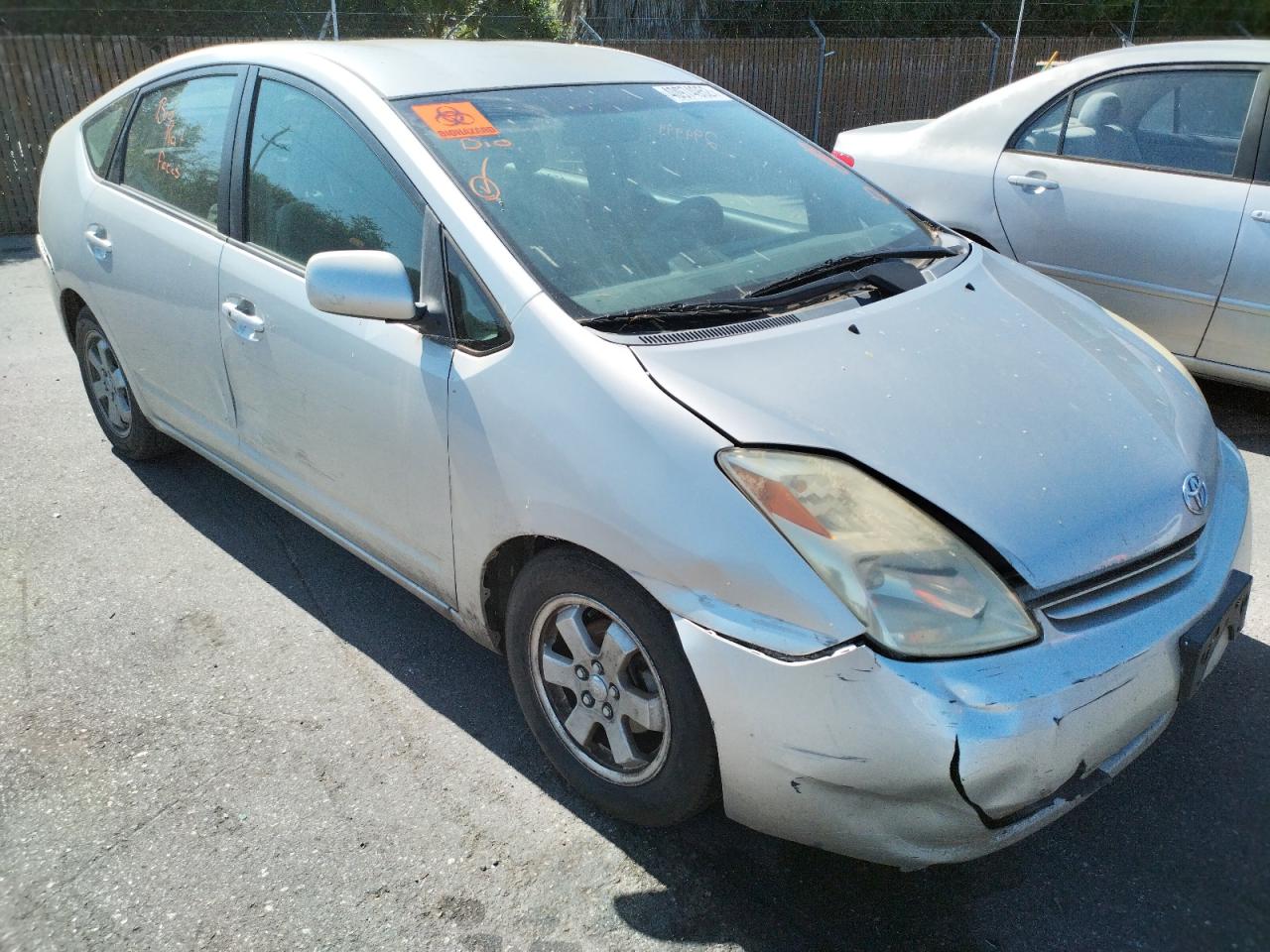 TOYOTA PRIUS 2004 with VIN JTDKB22U340004595 - Photo from auction