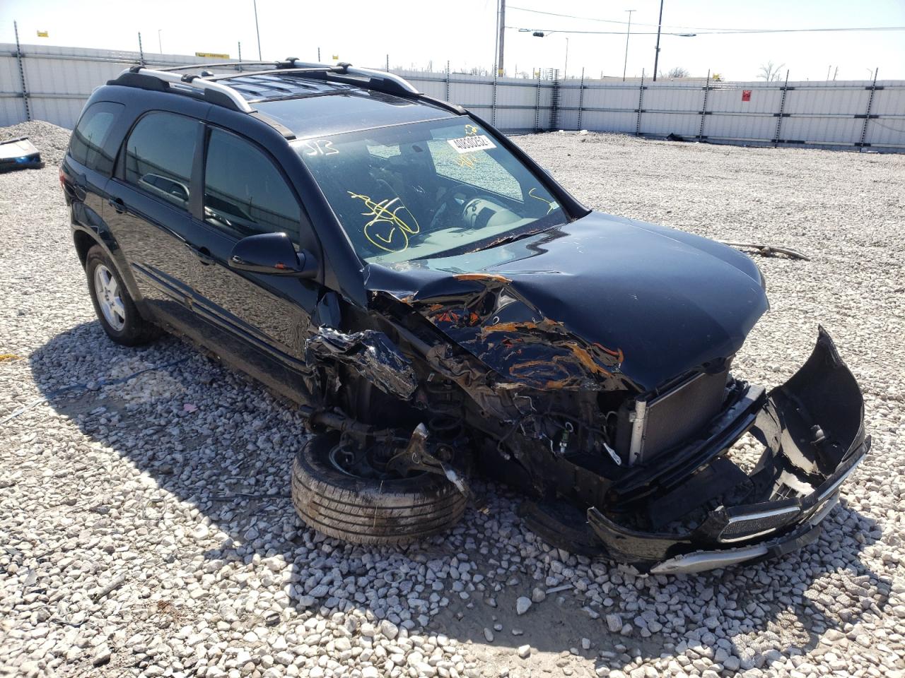 PONTIAC TORRENT 2008 with VIN 2CKDL33FX86315717 - Photo from auction