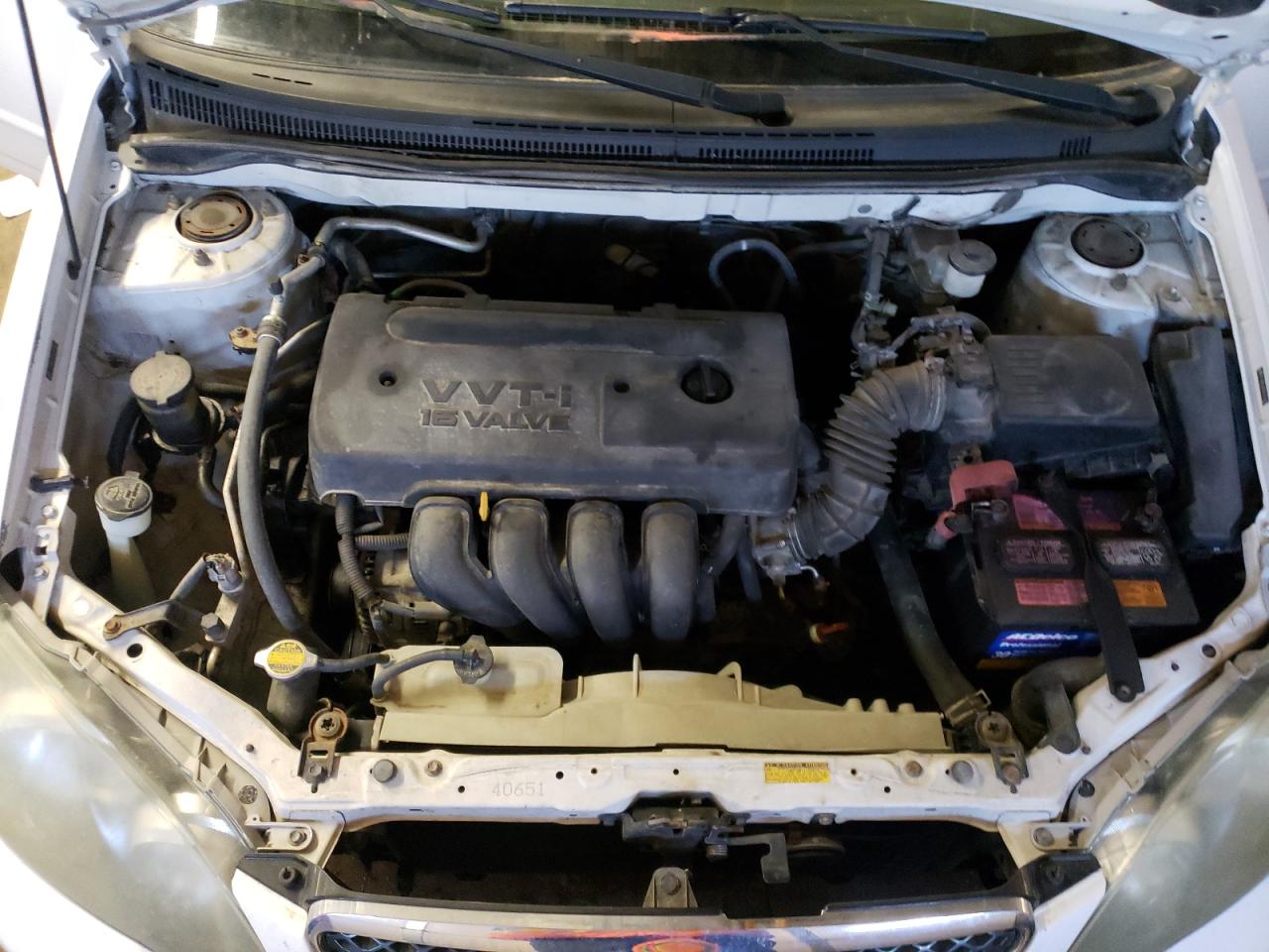 Photo 7 from auction – 2005 TOYOTA COROLLA CE with VIN 2T1BR32E65C323619