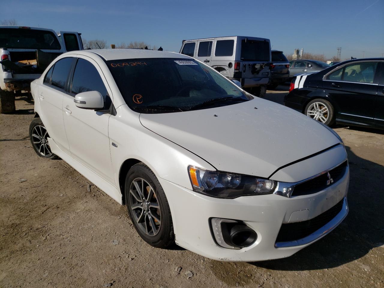 MITSUBISHI LANCER ES 2017 with VIN JA32U2FU1HU009294 - Photo from auction