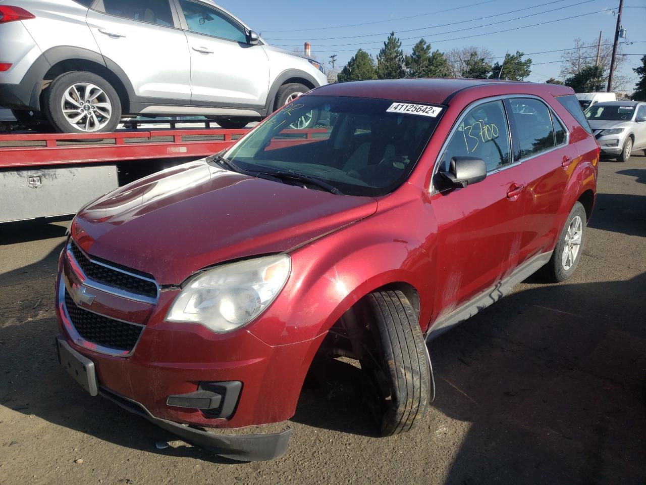 Photo 2 from auction – 2010 CHEVROLET EQUINOX LS with VIN 2CNALBEW6A6276806