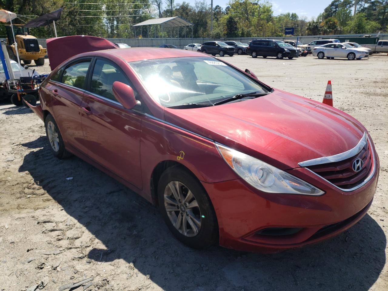 Photo 1 from auction – 2011 HYUNDAI SONATA GLS with VIN 5NPEB4ACXBH200082