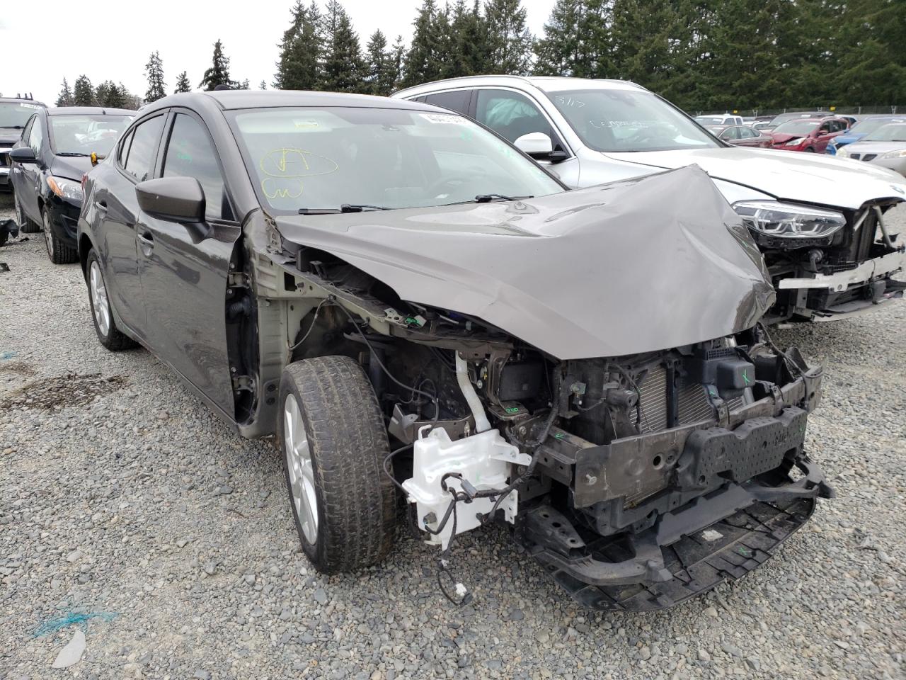 MAZDA 3 SPORT 2015 with VIN 3MZBM1U75FM147735 - Photo from auction