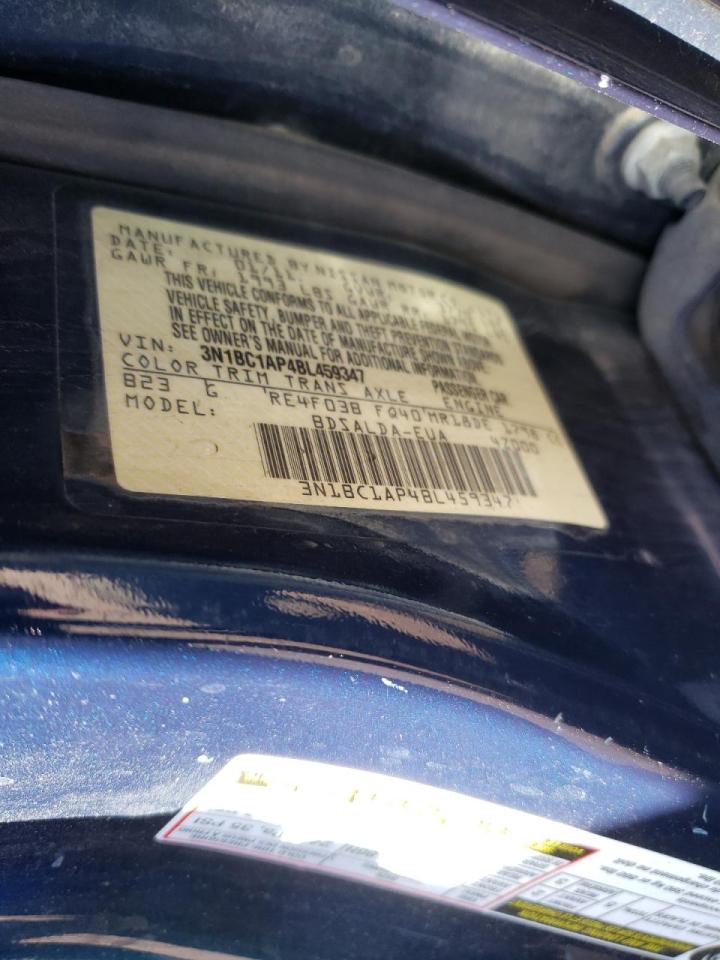 Photo 10 from auction – 2011 NISSAN VERSA S with VIN 3N1BC1AP4BL459347