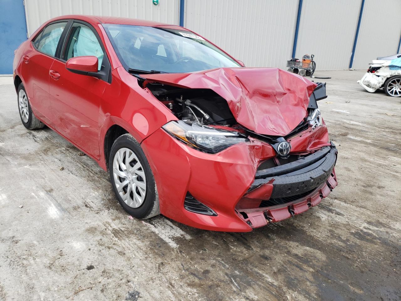TOYOTA COROLLA L 2018 with VIN 2T1BURHE6JC104534 - Photo from auction