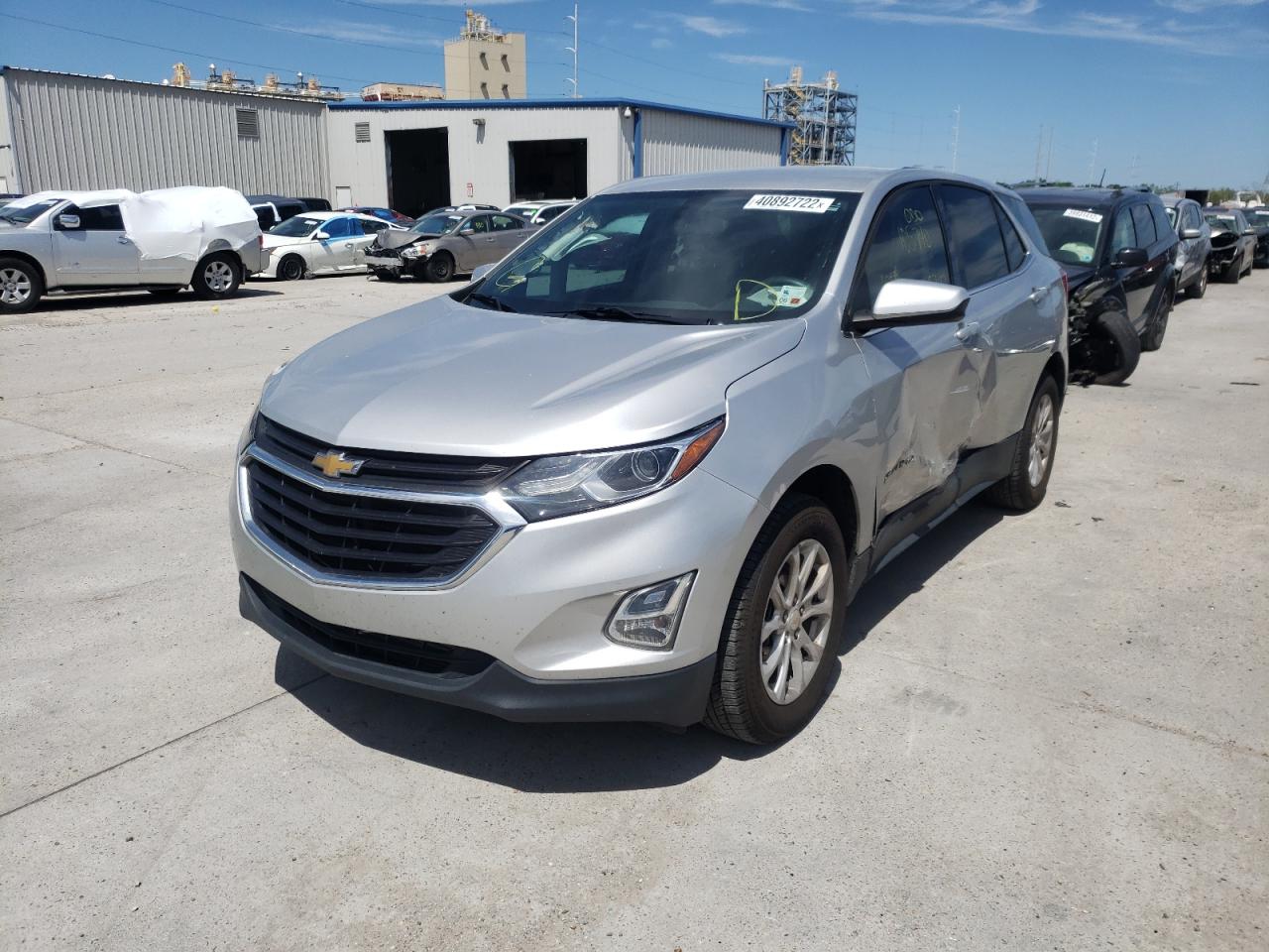 Photo 2 from auction – 2018 CHEVROLET EQUINOX LT with VIN 3GNAXSEV6JS570814