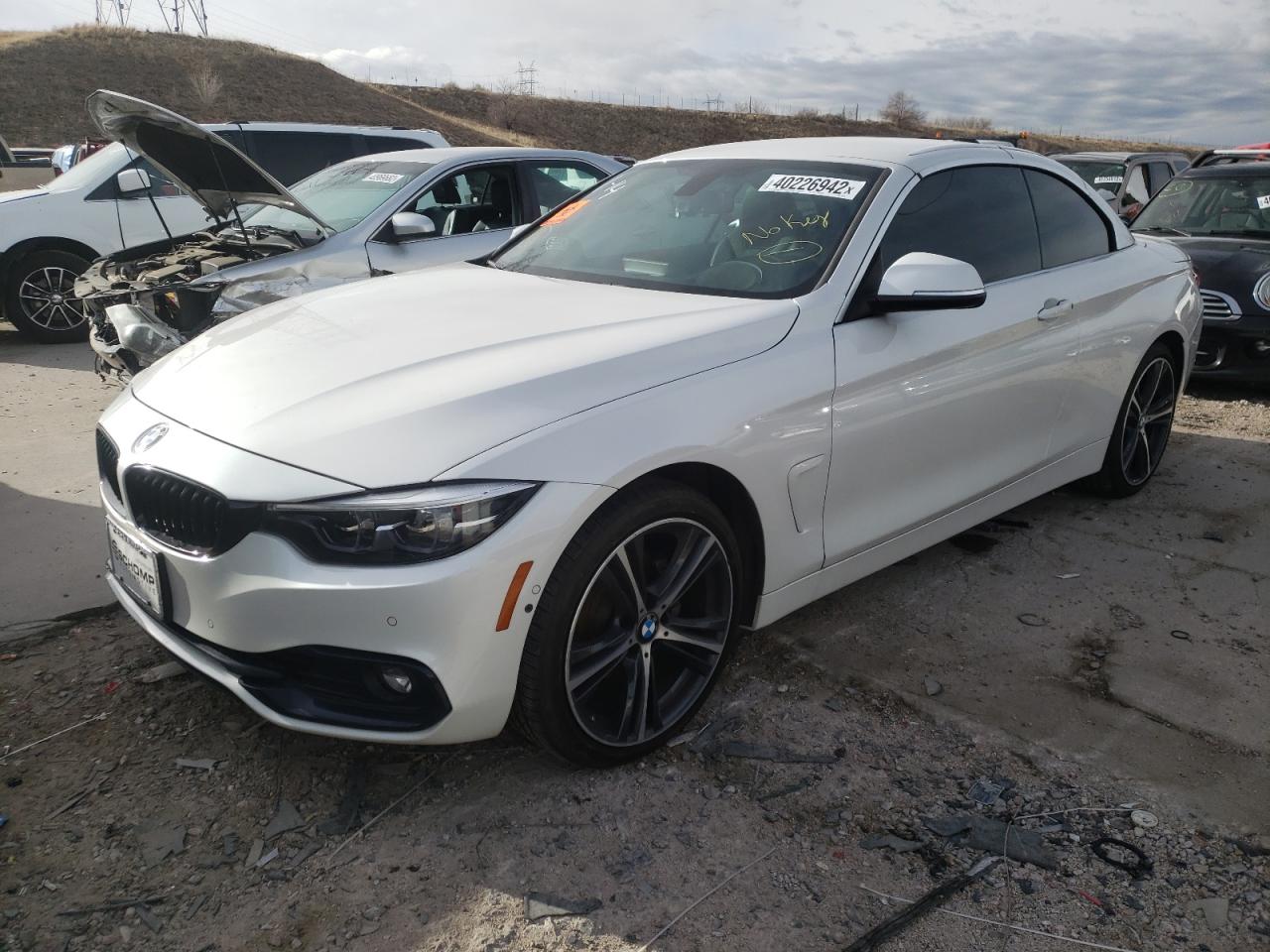 Photo 2 from auction – 2019 BMW 430XI with VIN WBA4Z3C51KEF31925