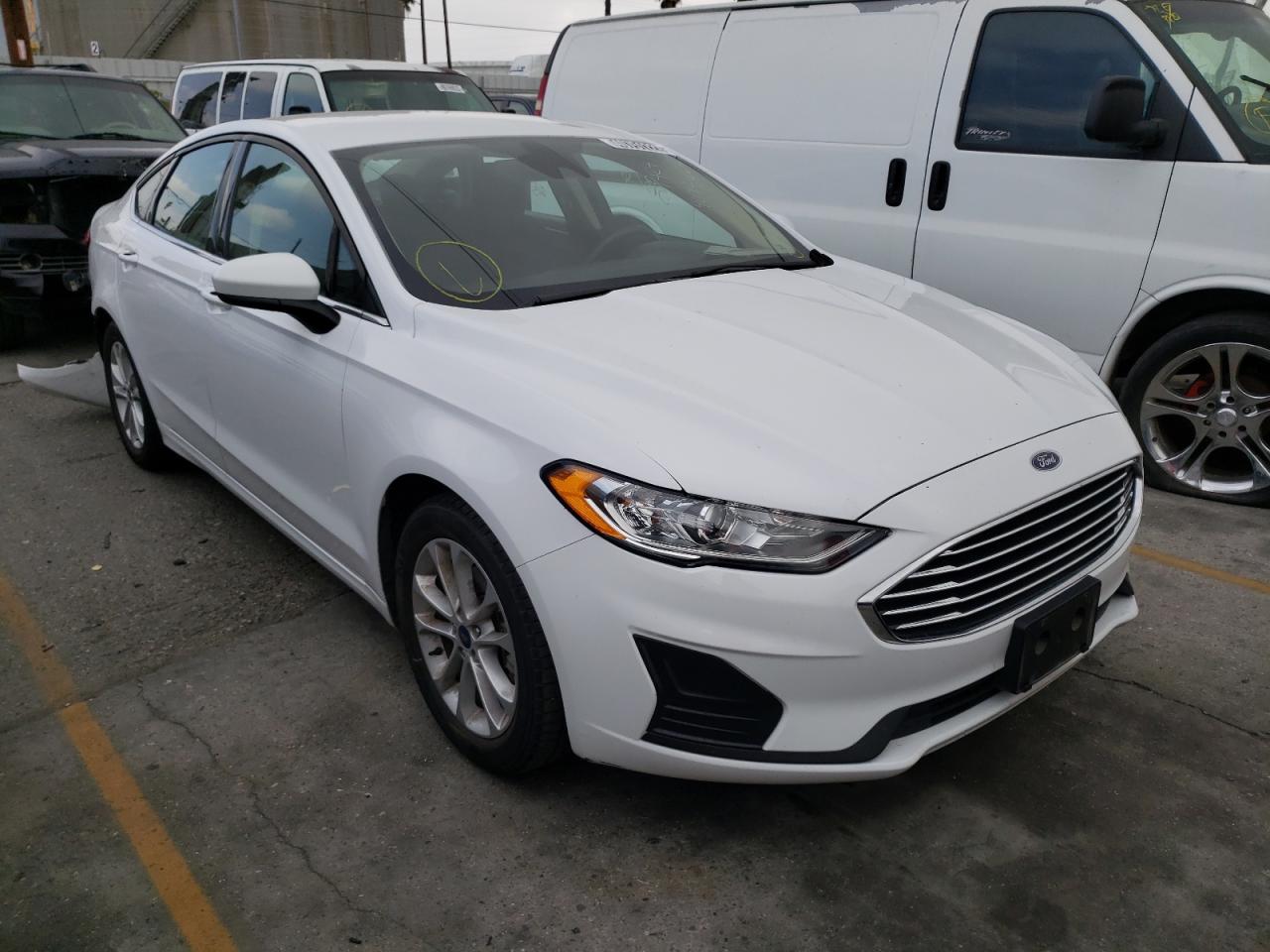 Photo 1 from auction – 2020 FORD FUSION SE with VIN 3FA6P0H74LR155779