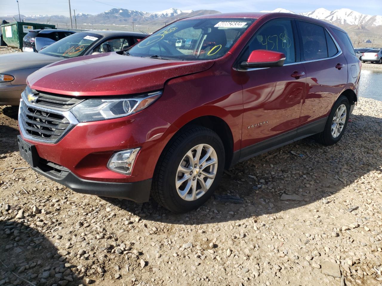 Photo 2 from auction – 2019 CHEVROLET EQUINOX LT with VIN 2GNAXUEV9K6288632