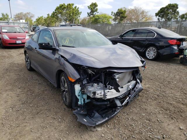 HONDA CIVIC EX 2017 with VIN 2HGFC3B36HH352244 - Photo from auction