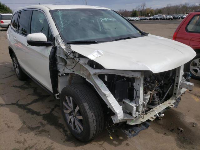 HONDA PILOT EXL 2019 with VIN 5FNYF6H51KB016247 - Photo from auction