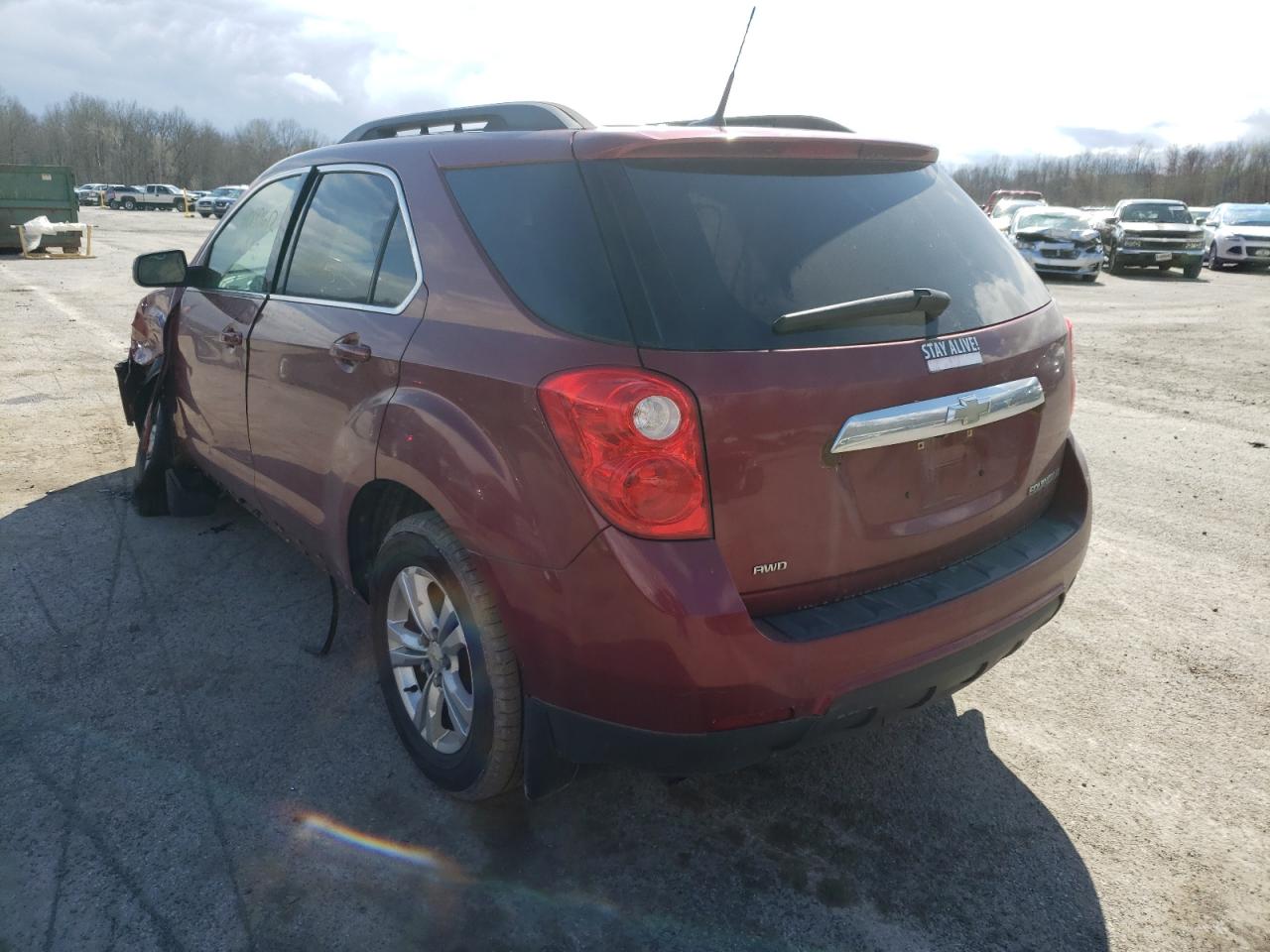 Photo 3 from auction – 2011 CHEVROLET EQUINOX LT with VIN 2CNFLEEC0B6239152