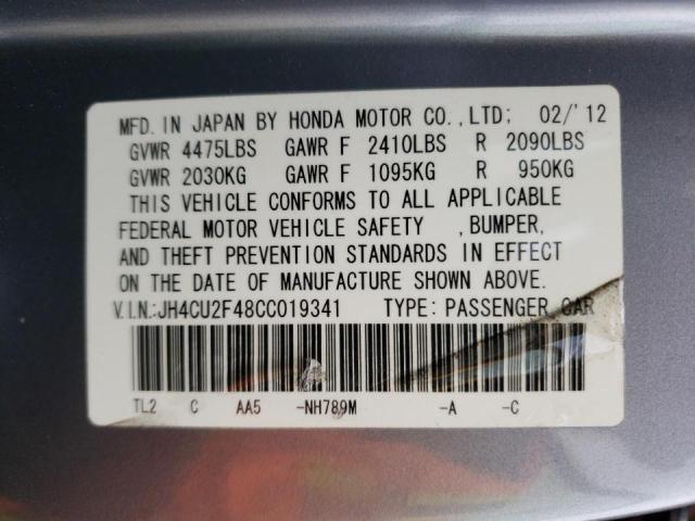 Photo 10 from auction – 2012 ACURA TSX with VIN JH4CU2F48CC019341