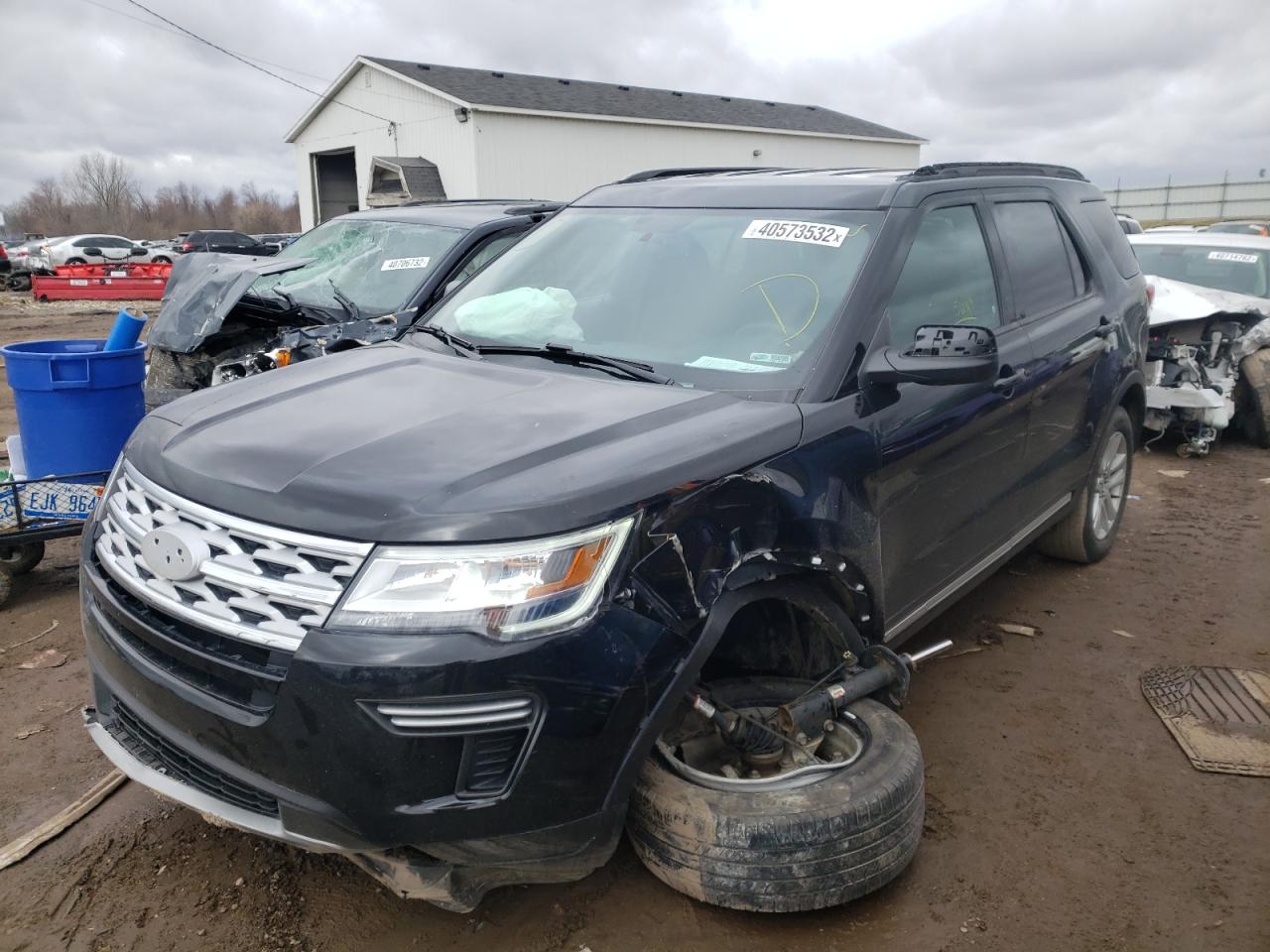 Photo 2 from auction – 2018 FORD EXPLORER X with VIN 1FM5K8DH8JGC68667