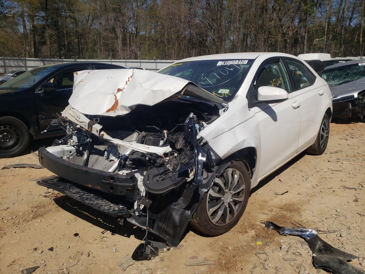 Photo 2 from auction – 2016 TOYOTA COROLLA L with VIN 2T1BURHE8GC551875
