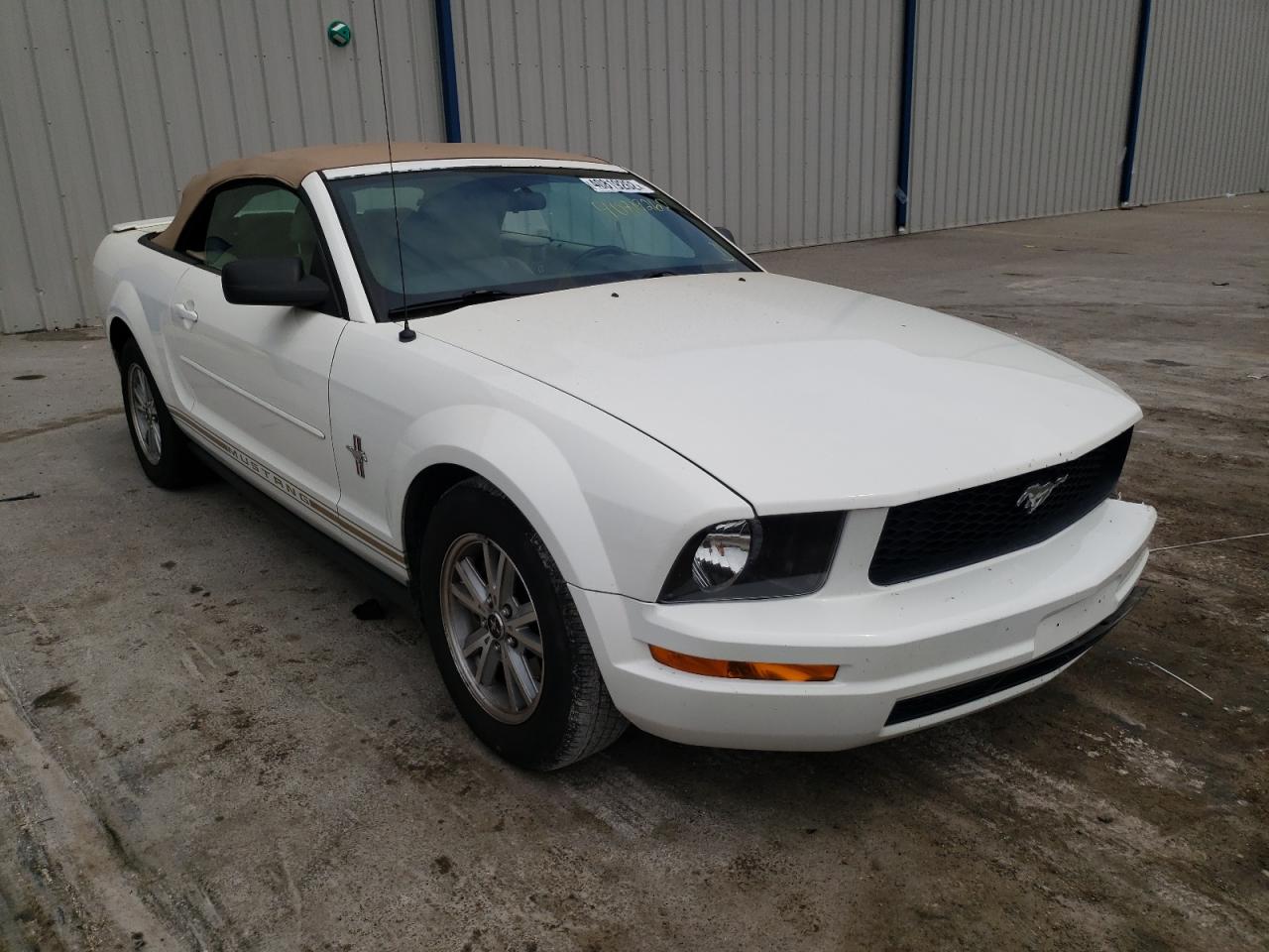 FORD MUSTANG 2007 with VIN 1ZVFT84NX75262155 - Photo from auction
