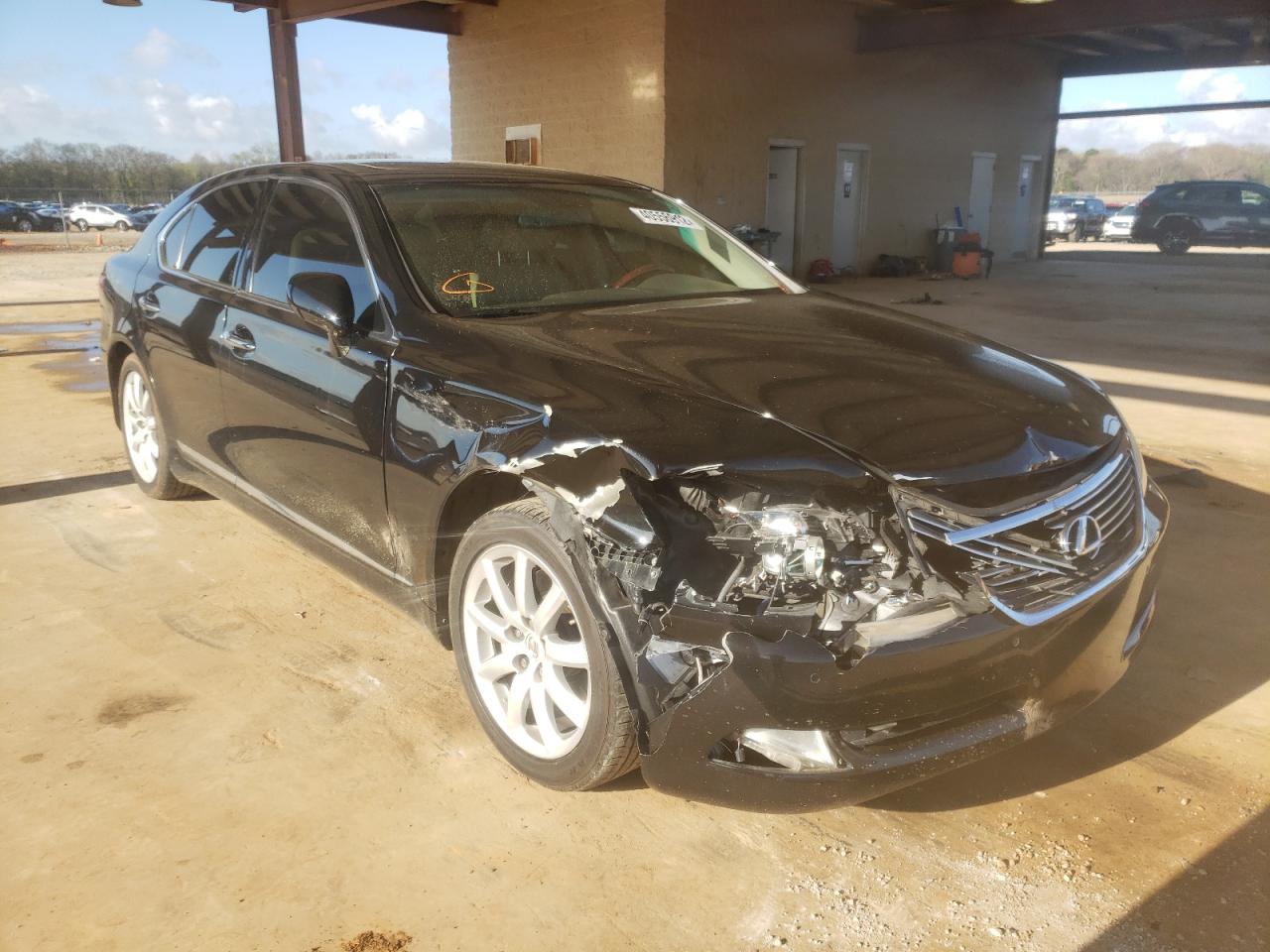 LEXUS LS 460 2007 with VIN JTHBL46F275051725 - Photo from auction