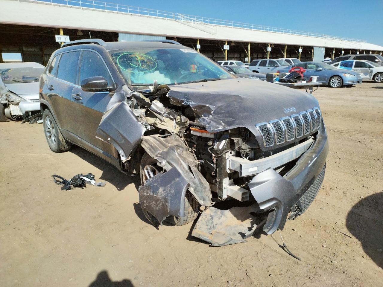 JEEP CHEROKEE L 2019 with VIN 1C4PJMLX3KD224189 - Photo from auction