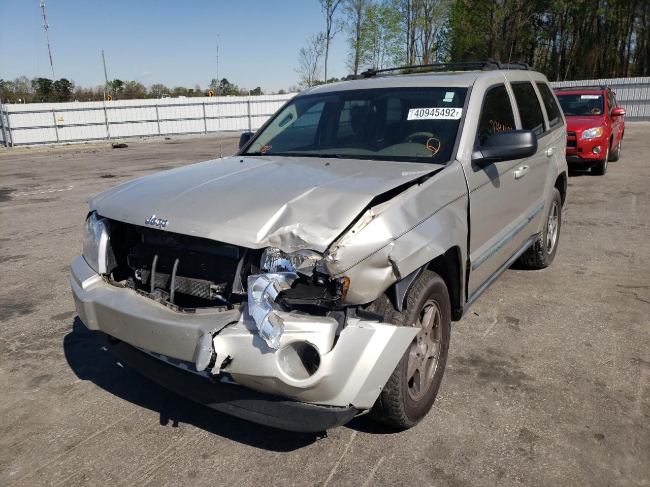 Photo 2 from auction – 2007 JEEP GRAND CHER with VIN 1J8GR48K47C665289