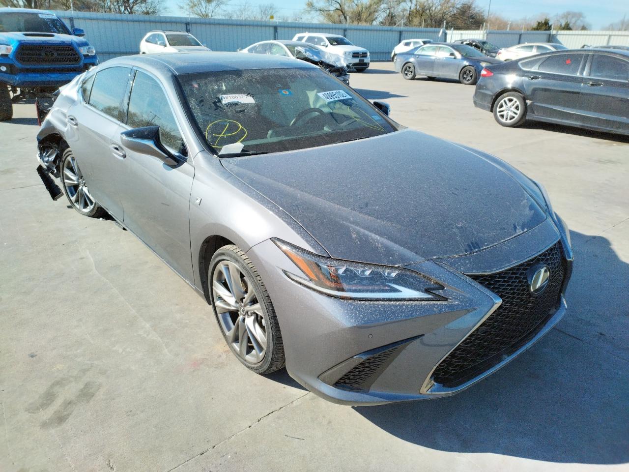 LEXUS ES 350 2019 with VIN 58ABZ1B18KU001911 - Photo from auction