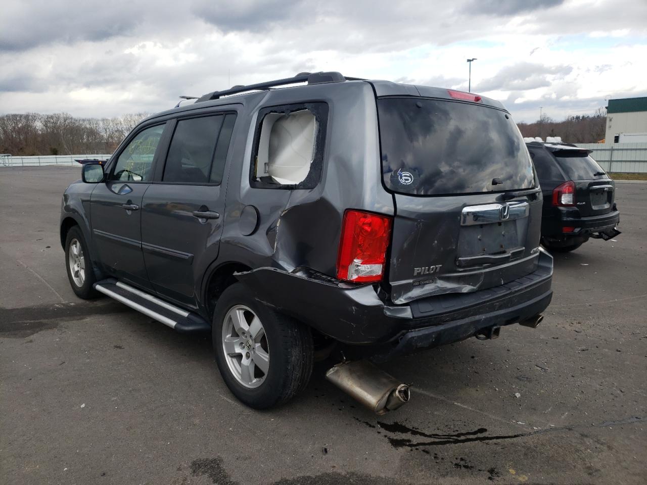 Photo 3 from auction – 2010 HONDA PILOT EXL with VIN 5FNYF4H52AB038891