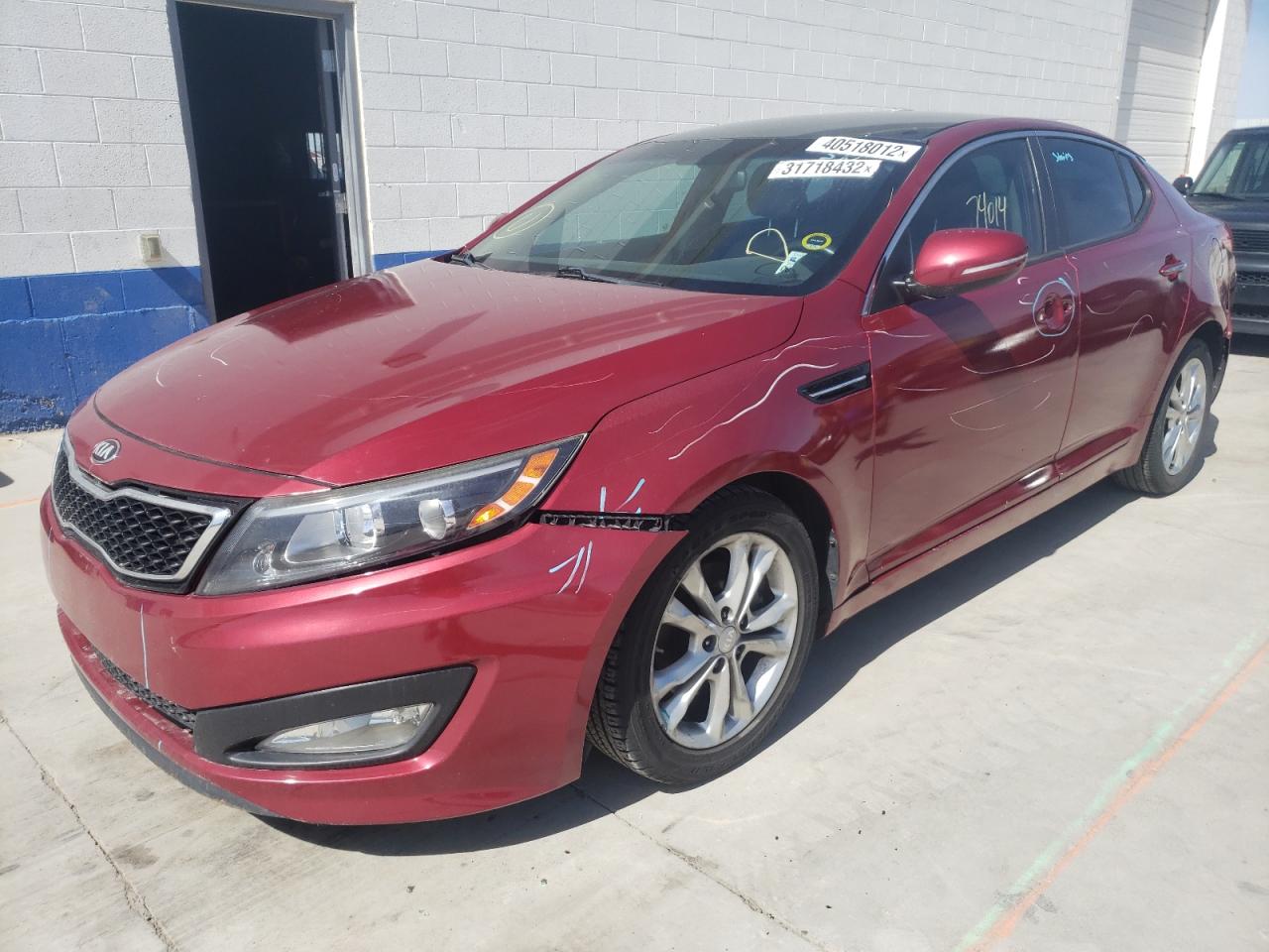 Photo 2 from auction – 2013 KIA OPTIMA LX with VIN 5XXGM4A70DG171180