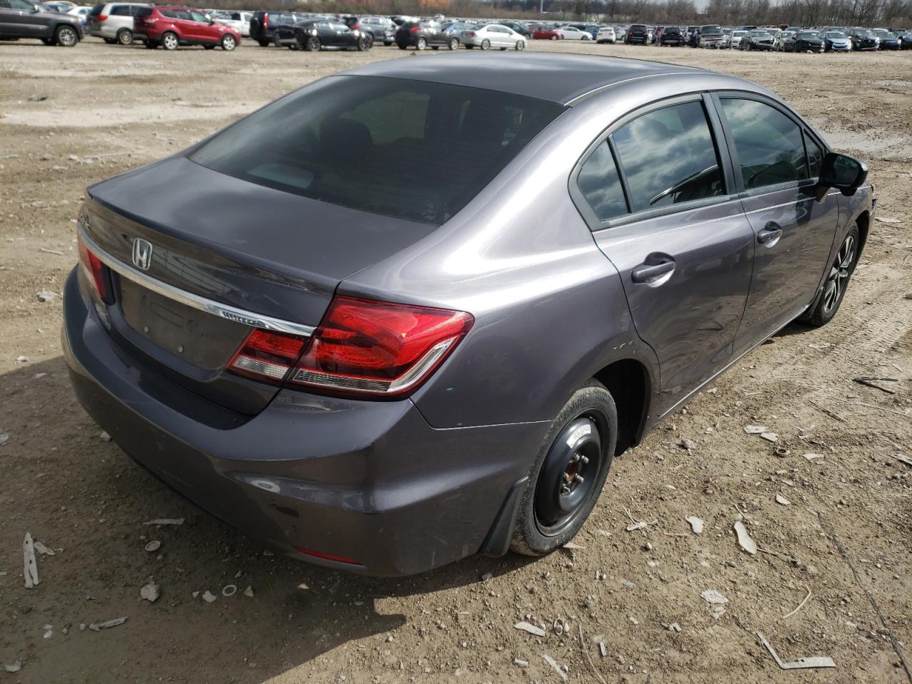 Photo 4 from auction – 2015 HONDA CIVIC EX with VIN 19XFB2F86FE027801