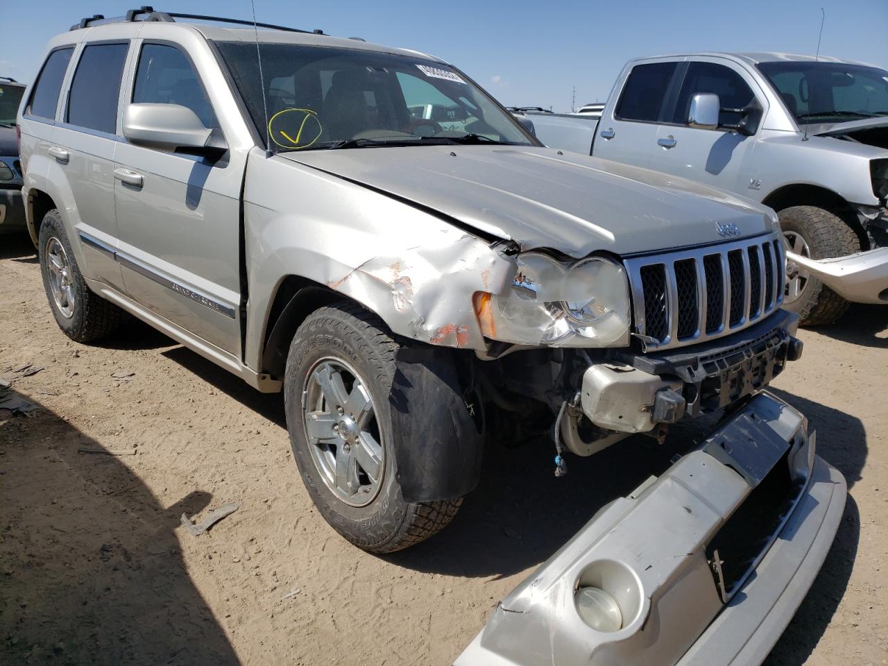 JEEP GRAND CHER 2007 with VIN 1J8HR68287C679566 - Photo from auction