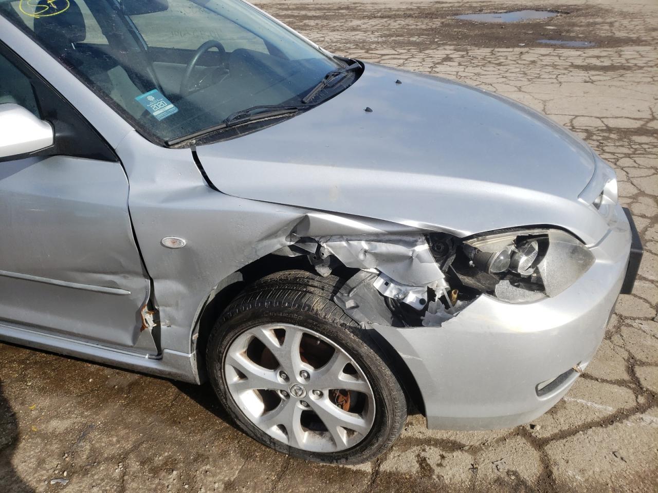 Photo 9 from auction – 2007 MAZDA 3 HATCHBAC with VIN JM1BK143971750952