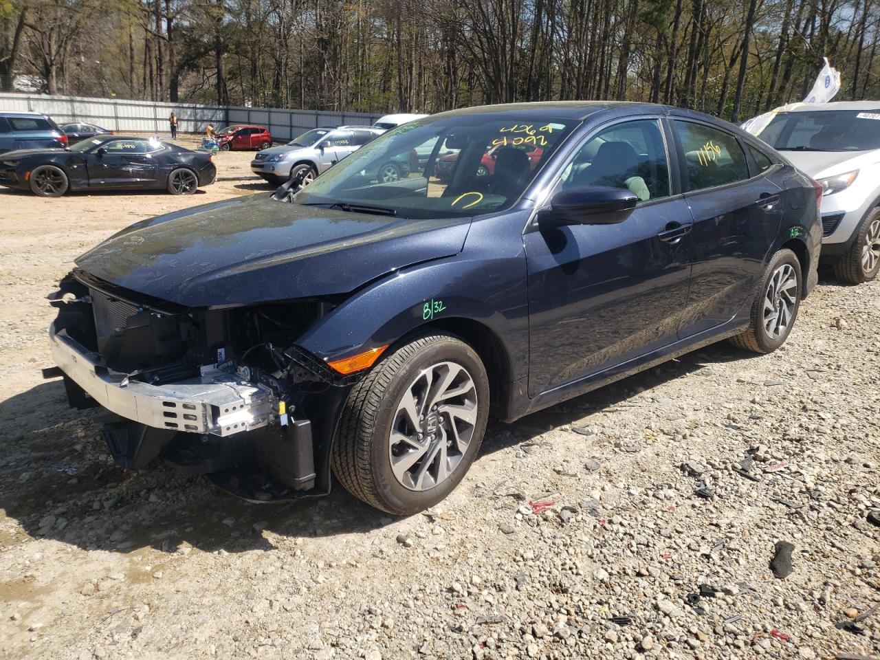 Photo 2 from auction – 2017 HONDA CIVIC EX with VIN 19XFC2F76HE046596