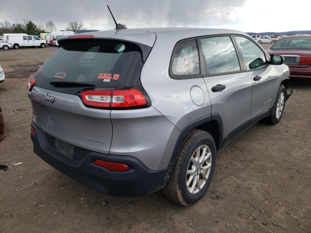 Photo 4 from auction – 2014 JEEP CHEROKEE S with VIN 1C4PJMAB5EW175500