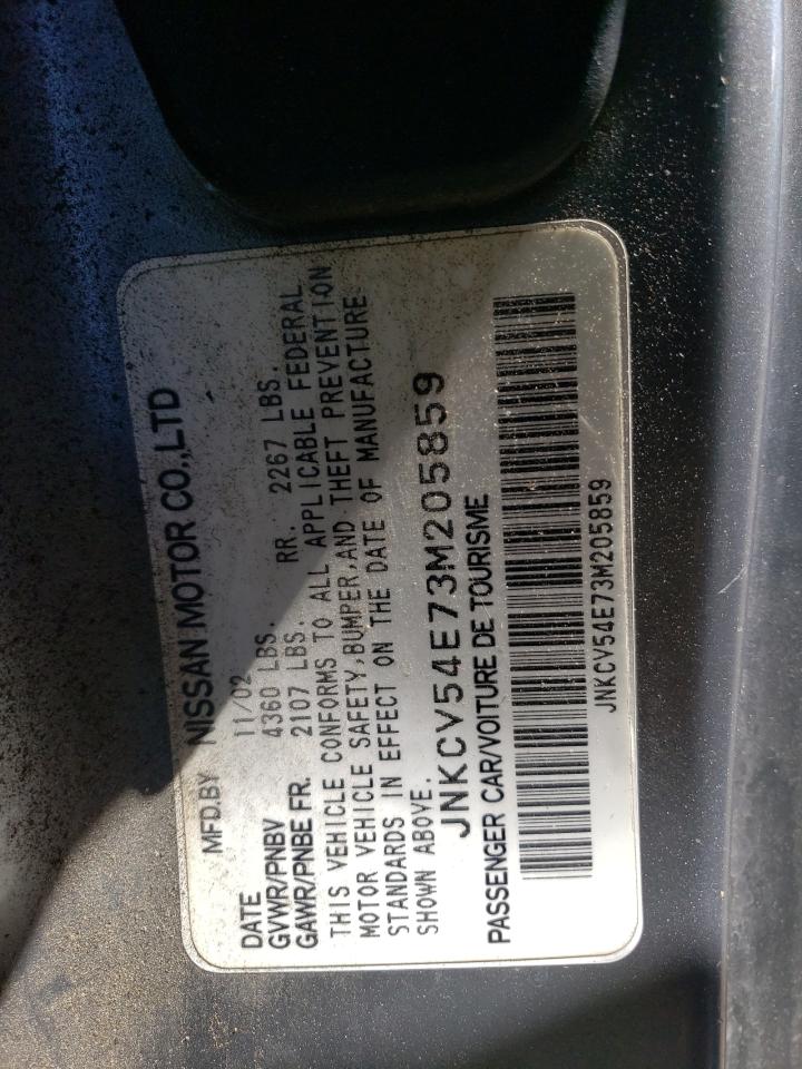 Photo 10 from auction – 2003 INFINITI G35 with VIN JNKCV54E73M205859