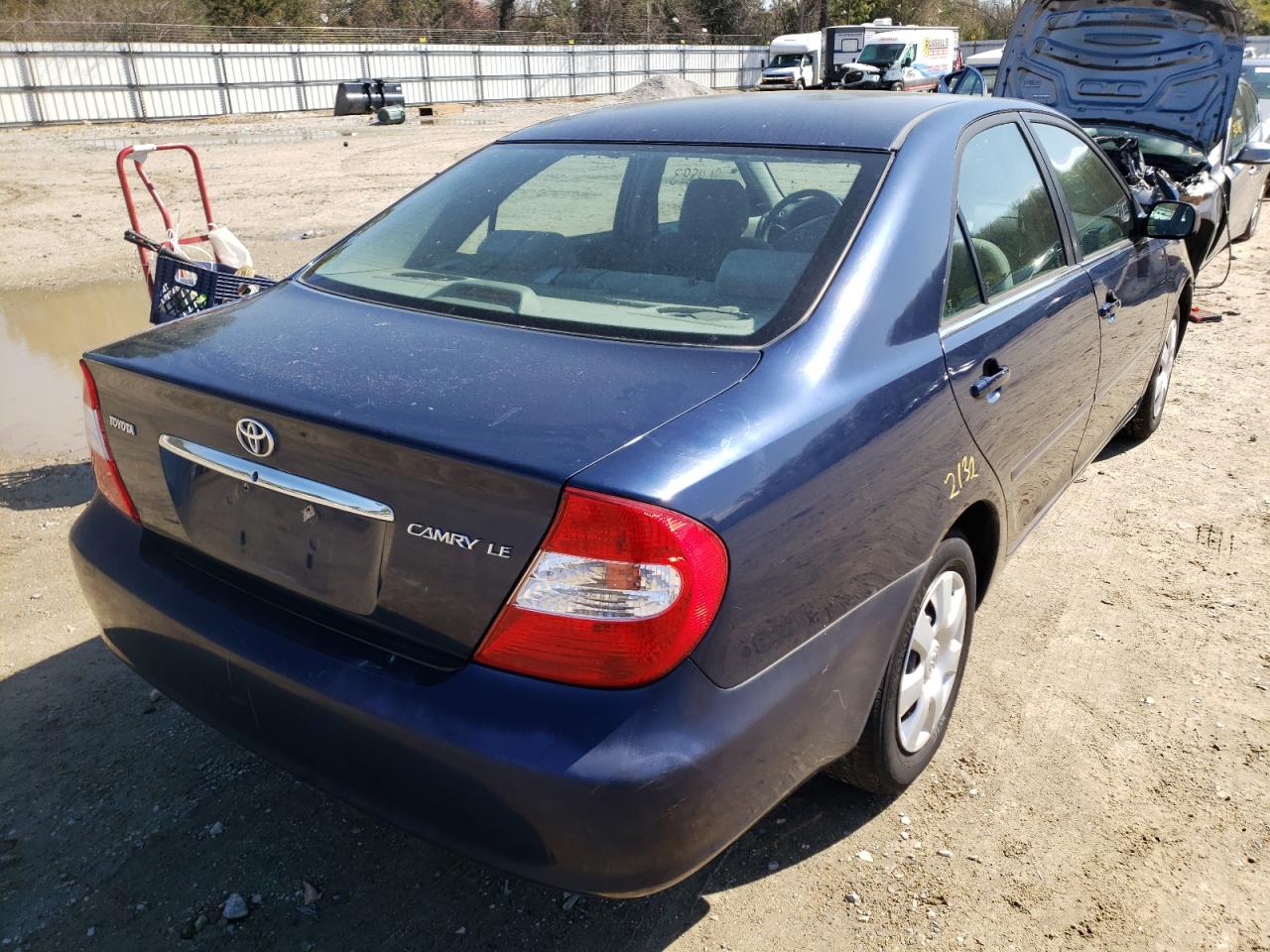 Photo 4 from auction – 2004 TOYOTA CAMRY LE with VIN 4T1BE32K24U363582