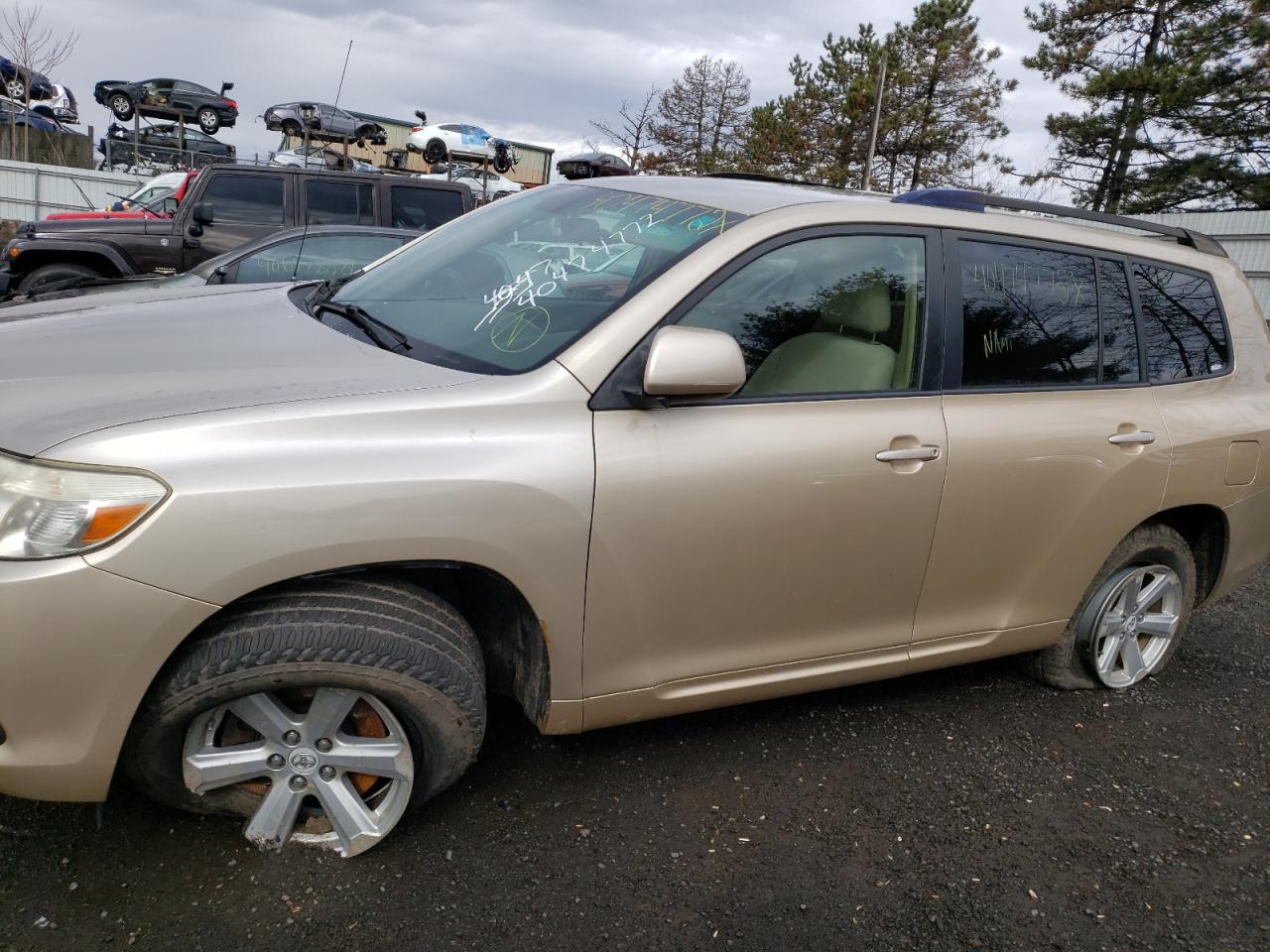 Photo 9 from auction – 2008 TOYOTA HIGHLANDER with VIN JTEES41A582106096