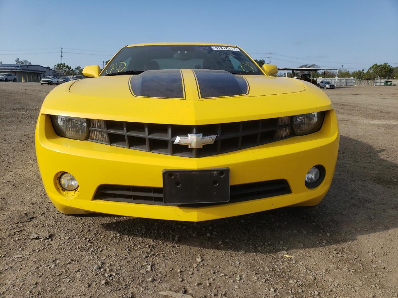 Photo 9 from auction – 2011 CHEVROLET CAMARO LT with VIN 2G1FB1ED2B9128912