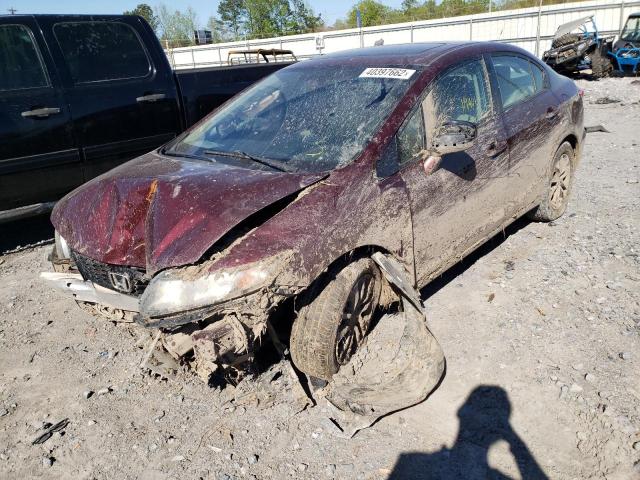 Photo 2 from auction – 2013 HONDA CIVIC EX with VIN 19XFB2F81DE274737