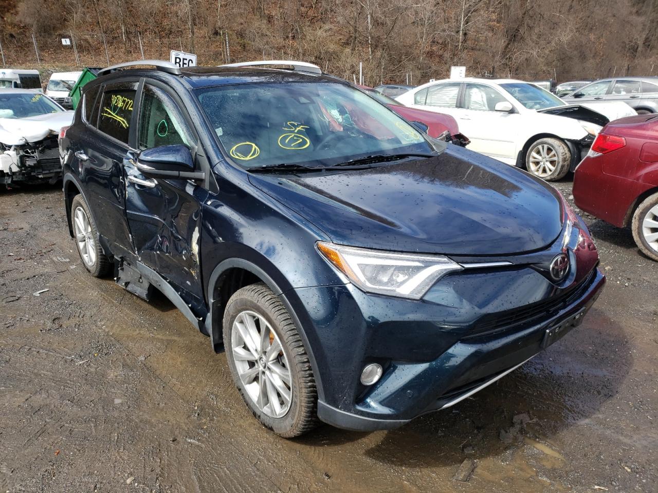 TOYOTA RAV4 LIMIT 2017 with VIN 2T3DFREV0HW569236 - Photo from auction