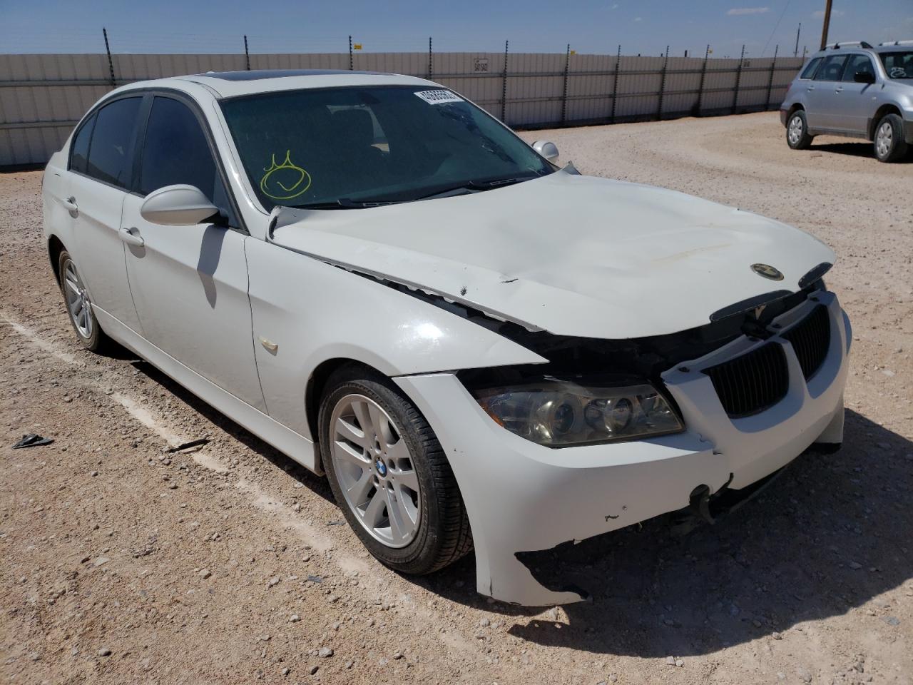 BMW 325 I 2006 with VIN WBAVB13596KX40315 - Photo from auction
